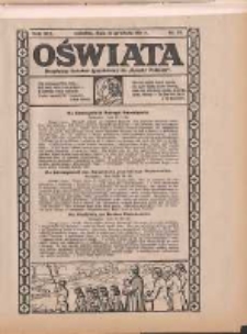 Oświata: bezpłatny dodatek tygodniowy do "Gazety Polskiej" 1931.12.25 R.19 Nr52