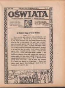 Oświata: bezpłatny dodatek tygodniowy do "Gazety Polskiej" 1932.01.17 R.20 Nr3
