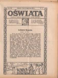 Oświata: bezpłatny dodatek tygodniowy do "Gazety Polskiej" 1932.01.31 R.20 Nr5