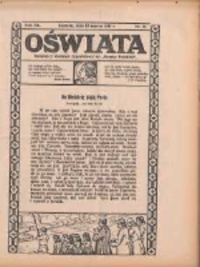 Oświata: bezpłatny dodatek tygodniowy do "Gazety Polskiej" 1932.03.13 R.20 Nr11