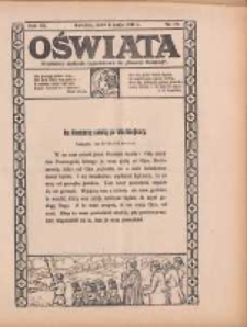Oświata: bezpłatny dodatek tygodniowy do "Gazety Polskiej" 1932.05.08 R.20 Nr19