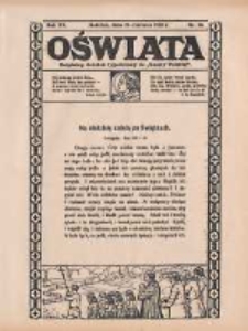 Oświata: bezpłatny dodatek tygodniowy do "Gazety Polskiej" 1932.06.26 R.20 Nr26