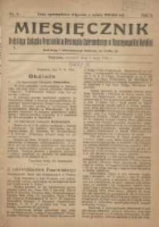 Miesięcznik Polskiego Związku Pracownik&oacute;w Przemysłu Cukrowniczego w Rzeczypospolitej Polskiej 1924.05.01 R.2 Nr3