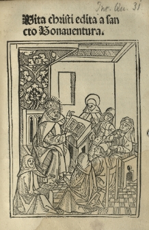 Vita Christi edita a sancto Bonauentura
