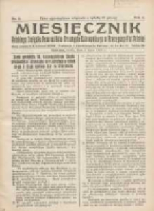 Miesięcznik Polskiego Związku Pracownik&oacute;w Przemysłu Cukrowniczego w Rzeczypospolitej Polskiej 1925.07.01 R.3 Nr5