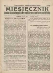 Miesięcznik Polskiego Związku Pracownik&oacute;w Przemysłu Cukrowniczego w Rzeczypospolitej Polskiej 1925.09.01 R.3 Nr7