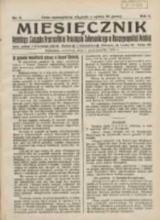 Miesięcznik Polskiego Związku Pracownik&oacute;w Przemysłu Cukrowniczego w Rzeczypospolitej Polskiej 1925.10.01 R.3 Nr8