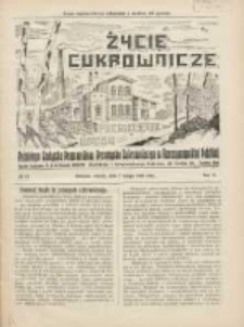 Życie Cukrownicze : miesięcznik : organ Polskiego Związku Pracownik&oacute;w Przemysłu Cukrowniczego w Rzeczypospolitej Polskiej 1927.02.01. R.4 Nr12