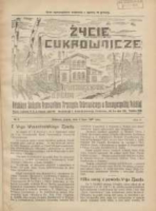 Życie Cukrownicze : miesięcznik : organ Polskiego Związku Pracownik&oacute;w Przemysłu Cukrowniczego w Rzeczypospolitej Polskiej 1927.07.01 R.5 Nr5