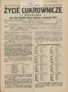 Życie Cukrownicze : miesięcznik : organ Polskiego Związku Pracownik&oacute;w Przemysłu Cukrowniczego w Rzeczypospolitej Polskiej 1930.03.01 R.8 Nr3