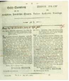 Gesetz-Sammlung für die Königlichen Preussischen Staaten. 1831 No2