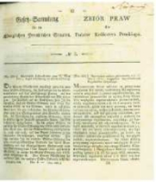 Gesetz-Sammlung für die Königlichen Preussischen Staaten. 1831 No3