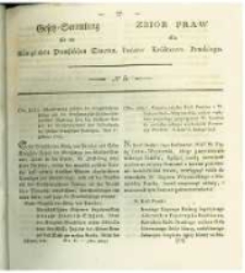 Gesetz-Sammlung f&uuml;r die K&ouml;niglichen Preussischen Staaten. 1831 No5