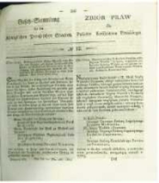 Gesetz-Sammlung f&uuml;r die K&ouml;niglichen Preussischen Staaten. 1831 No12