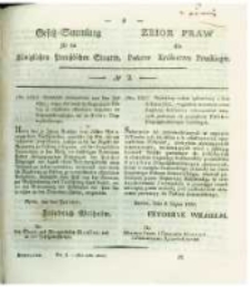 Gesetz-Sammlung für die Königlichen Preussischen Staaten. 1832 No2