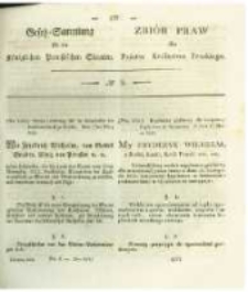 Gesetz-Sammlung für die Königlichen Preussischen Staaten. 1832 No9