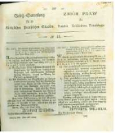 Gesetz-Sammlung für die Königlichen Preussischen Staaten. 1832 No11