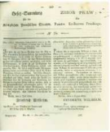 Gesetz-Sammlung f&uuml;r die K&ouml;niglichen Preussischen Staaten. 1832 No16