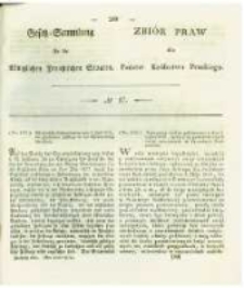 Gesetz-Sammlung f&uuml;r die K&ouml;niglichen Preussischen Staaten. 1832 No17