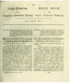 Gesetz-Sammlung f&uuml;r die K&ouml;niglichen Preussischen Staaten. 1836 No6