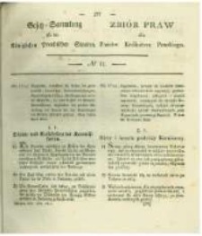 Gesetz-Sammlung f&uuml;r die K&ouml;niglichen Preussischen Staaten. 1836 No11