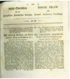Gesetz-Sammlung für die Königlichen Preussischen Staaten. 1831 No10
