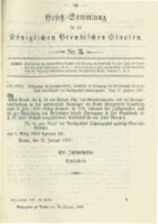 Gesetz-Sammlung für die Königlichen Preussischen Staaten. 1898.02.12 No3