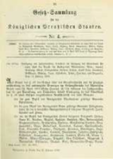 Gesetz-Sammlung für die Königlichen Preussischen Staaten. 1898.02.26 No4