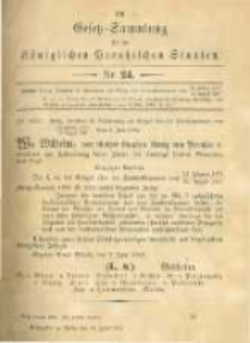 Gesetz-Sammlung für die Königlichen Preussischen Staaten. 1902.06.16 No24
