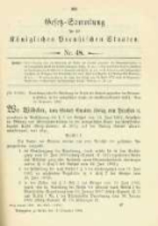 Gesetz-Sammlung für die Königlichen Preussischen Staaten. 1902.12.16 No48
