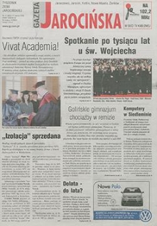 Gazeta Jarocińska 2000.03.17 Nr11(493)