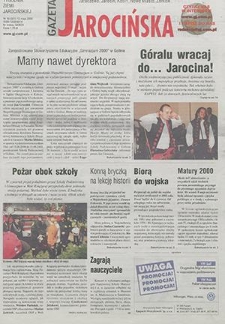 Gazeta Jarocińska 2000.05.12 Nr19(501)