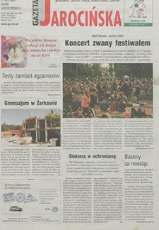 Gazeta Jarocińska 2000.05.26 Nr21(503)