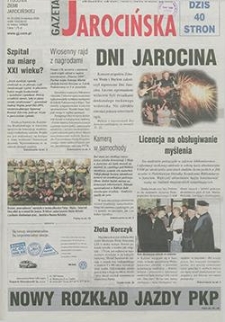 Gazeta Jarocińska 2000.06.09 Nr23(505)