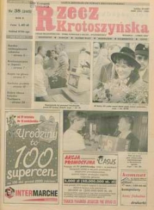 Rzecz Krotoszyńska 1999.09.29 R.10 Nr38(245)