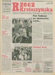 Rzecz Krotoszyńska 1999.11.24 R.10 Nr46(253)