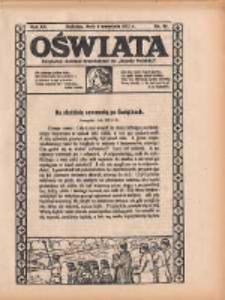 Oświata: bezpłatny dodatek tygodniowy do "Gazety Polskiej" 1932.09.04 R.20 Nr36