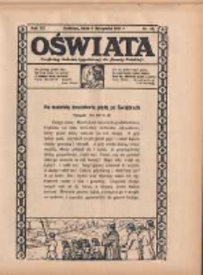 Oświata: bezpłatny dodatek tygodniowy do "Gazety Polskiej" 1932.11.06 R.20 Nr45