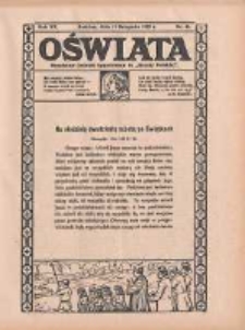 Oświata: bezpłatny dodatek tygodniowy do "Gazety Polskiej" 1932.11.13 R.20 Nr46