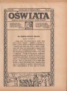 Oświata: bezpłatny dodatek tygodniowy do "Gazety Polskiej" 1932.11.27 R.20 Nr48