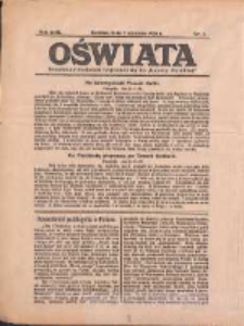 Oświata: bezpłatny dodatek tygodniowy do "Gazety Polskiej" 1934.01.07 R.22 Nr1