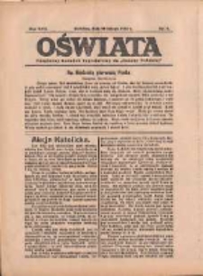 Oświata: bezpłatny dodatek tygodniowy do "Gazety Polskiej" 1934.02.18 R.22 Nr7