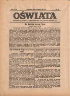 Oświata: bezpłatny dodatek tygodniowy do "Gazety Polskiej" 1934.03.04 R.22 Nr9