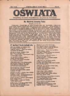 Oświata: bezpłatny dodatek tygodniowy do "Gazety Polskiej" 1934.03.11 R.22 Nr10