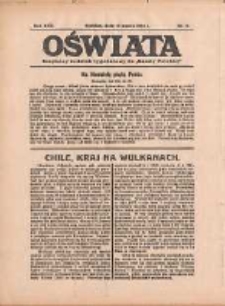 Oświata: bezpłatny dodatek tygodniowy do "Gazety Polskiej" 1934.03.18 R.22 Nr11