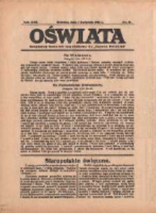 Oświata: bezpłatny dodatek tygodniowy do "Gazety Polskiej" 1934.04.01 R.22 Nr13