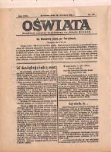 Oświata: bezpłatny dodatek tygodniowy do "Gazety Polskiej" 1934.06.24 R.22 Nr25