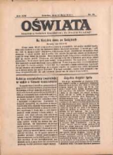 Oświata: bezpłatny dodatek tygodniowy do "Gazety Polskiej" 1934.07.15 R.22 Nr28