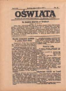 Oświata: bezpłatny dodatek tygodniowy do "Gazety Polskiej" 1934.07.22 R.22 Nr29