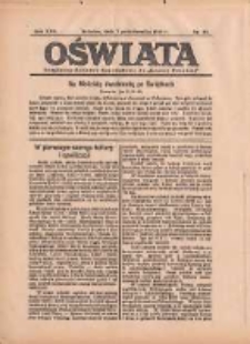 Oświata: bezpłatny dodatek tygodniowy do "Gazety Polskiej" 1934.10.07 R.22 Nr40